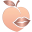 peach lip logo
